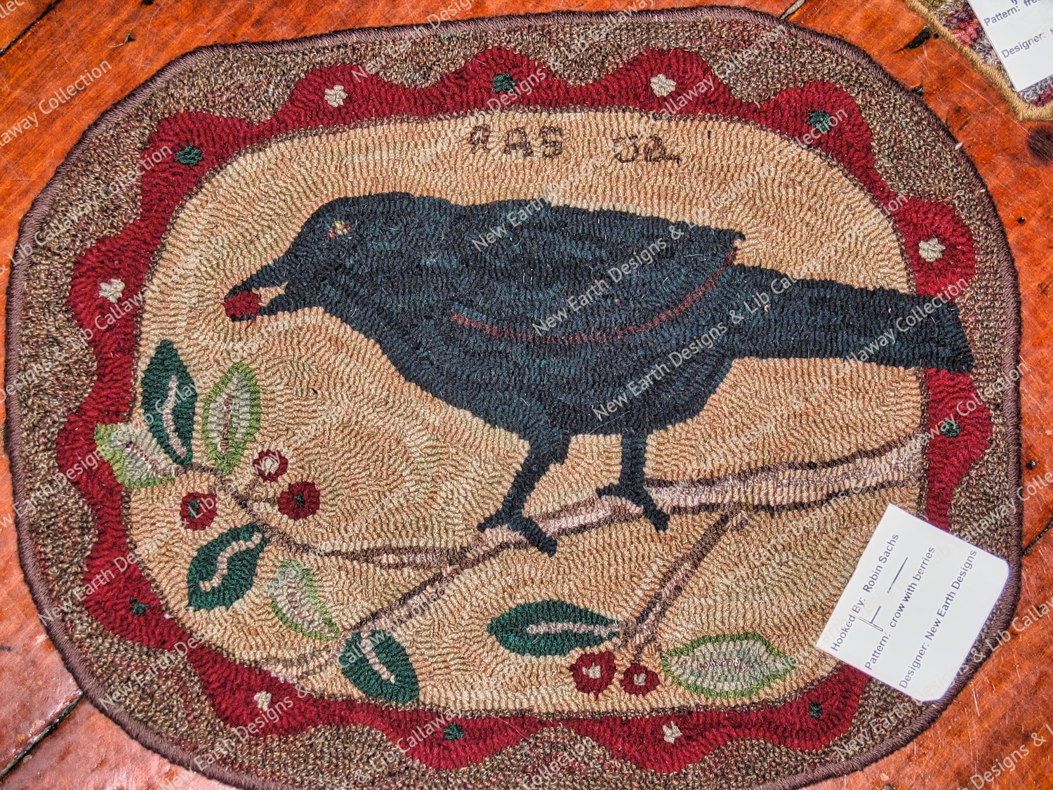 Crow with Berries
